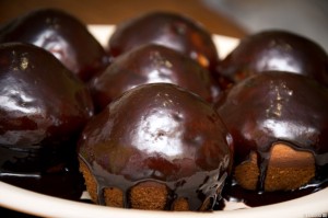 Шоколадные кексы на основе авокадо